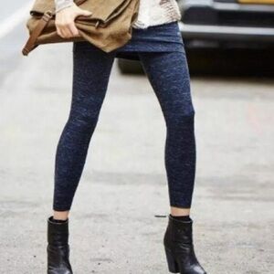 CAbi space dye black skirted M’ leggings style #3210 size XS